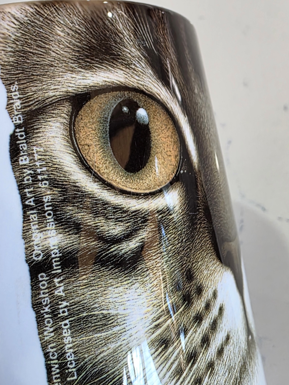 Vtg Braldt Bralds Cinnamon Tabby Maine Coon Cat Mug - Brown & White Coffee Mug - Picture 6 of 12